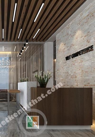 Thiết kế nội thất văn phòng cao cấp công ty VCC 